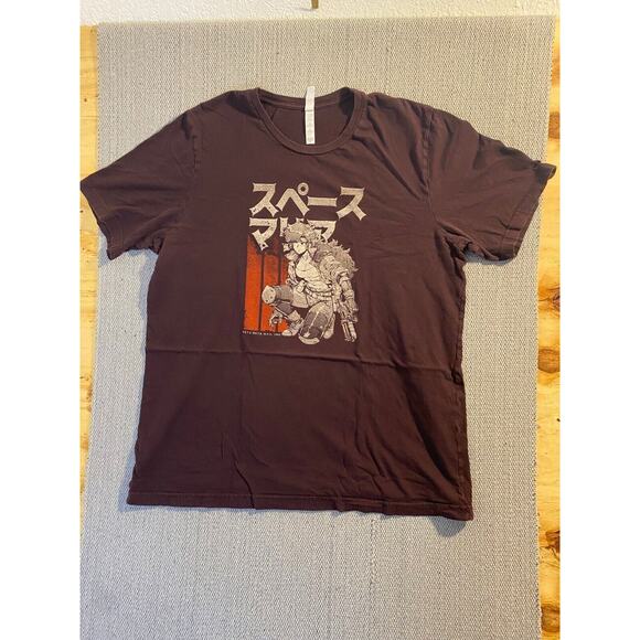 Anime Space Maria Bulletproof Limited Edition Tee XL Brown Screen Print - Picture 1 of 7